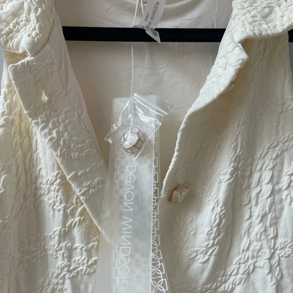Devon Windor Collins Dress in Coconut Swirl